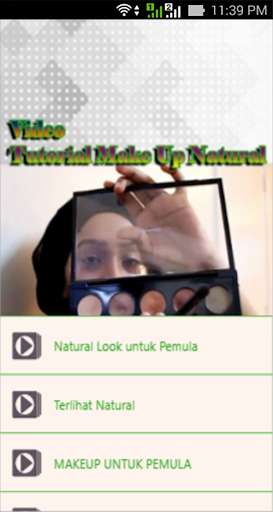 Run android online APK Tutorial Make Up Natural from MyAndroid or emulate Tutorial Make Up Natural using MyAndroid