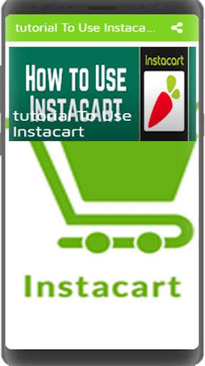 Run android online APK tutorial To Use Instacart from MyAndroid or emulate tutorial To Use Instacart using MyAndroid