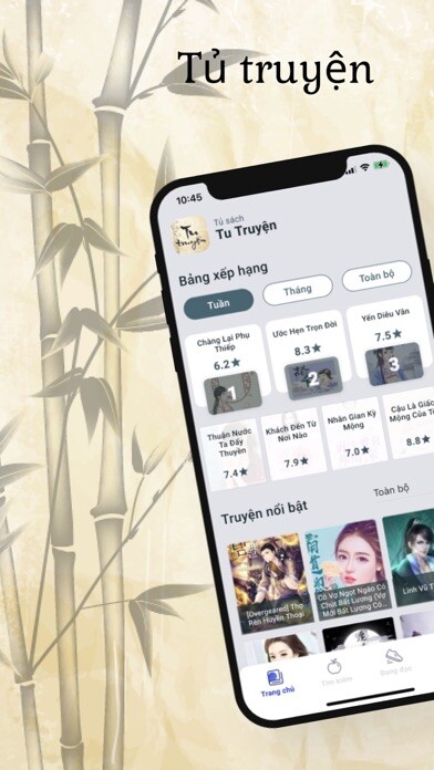 Emulate iPhone app Tu Truyện using MyAndroid