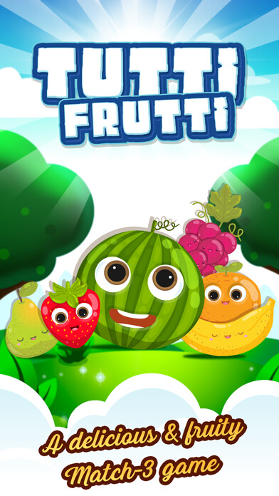 Emulate iPhone app Tutti Frutti Match 3 using MyAndroid