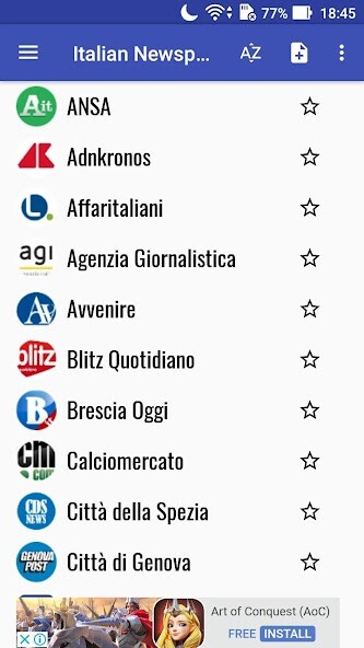 Run android online APK Tutti i Quotidiani Italiani from MyAndroid or emulate Tutti i Quotidiani Italiani using MyAndroid