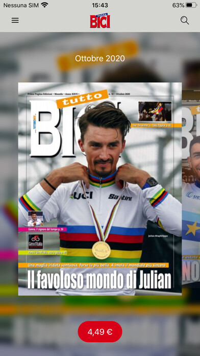 Emulate iPhone app TuttoBici using MyAndroid