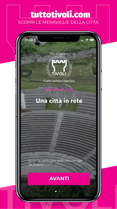 Emulate iPhone app Tuttotivoli using MyAndroid