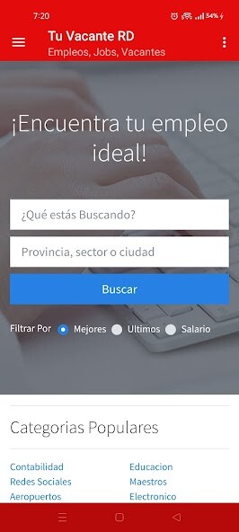 Run android online APK Tu Vacante RD - Empleos RD from MyAndroid or emulate Tu Vacante RD - Empleos RD using MyAndroid