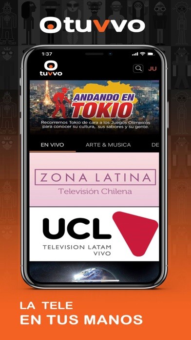 Emulate iPhone app Tuvvo using MyAndroid