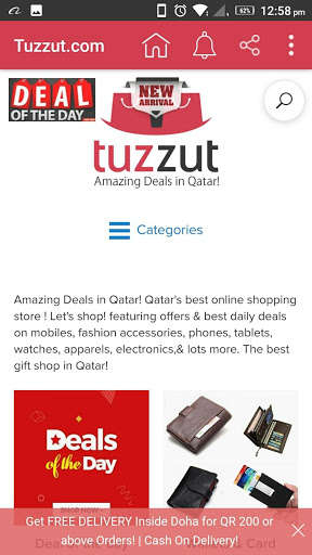 Run android online APK Tuzzut Qatar Online Shopping Store from MyAndroid or emulate Tuzzut Qatar Online Shopping Store using MyAndroid Run android online APK Tuzzut Qatar Online Shopping Store from MyAndroid or emulate Tuzzut Qatar Online Shopping Store using MyAndroid