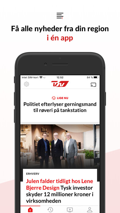 Emulate iPhone app TV2 Nord using MyAndroid Emulate iPhone app TV2 Nord using MyAndroid