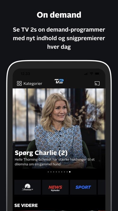 Emulate iPhone app TV 2 PLAY Denmark using MyAndroid