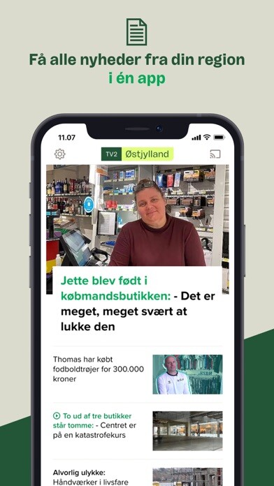 Emulate iPhone app TV2 ØSTJYLLAND – nyheder og tv using MyAndroid Emulate iPhone app TV2 ØSTJYLLAND – nyheder og tv using MyAndroid