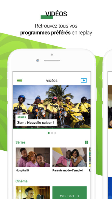 Emulate iPhone app TV5MONDE Afrique using MyAndroid