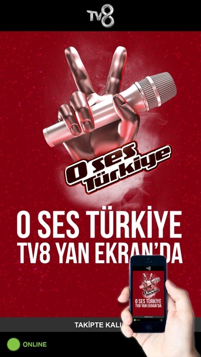 Emulate iPhone app TV8 Yan Ekran using MyAndroid Emulate iPhone app TV8 Yan Ekran using MyAndroid