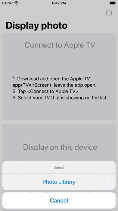Emulate iPhone app TVAirScreen using MyAndroid Emulate iPhone app TVAirScreen using MyAndroid