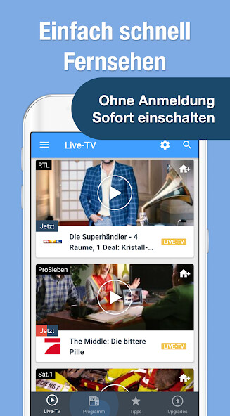 Run android online APK TV App Live Mobile Television from MyAndroid or emulate TV App Live Mobile Television using MyAndroid