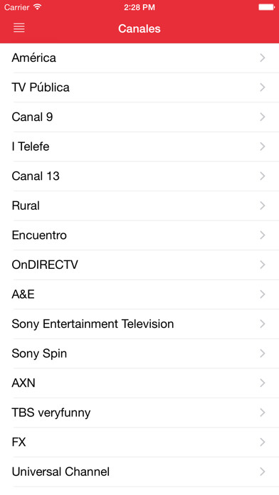 Emulate iPhone app TV Argentina - Televisión de Argentina using MyAndroid Emulate iPhone app TV Argentina - Televisión de Argentina using MyAndroid