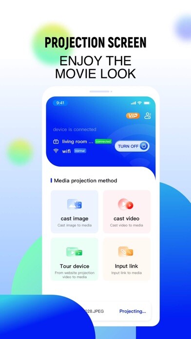 Emulate iPhone app TV Cast Helper using MyAndroid