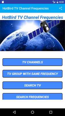Emulate Android APK TV Channel Frequencies of HotBird Emulate Android APK TV Channel Frequencies of HotBird