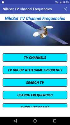Emulate Android APK TV Channel Frequencies of NileSat Emulate Android APK TV Channel Frequencies of NileSat