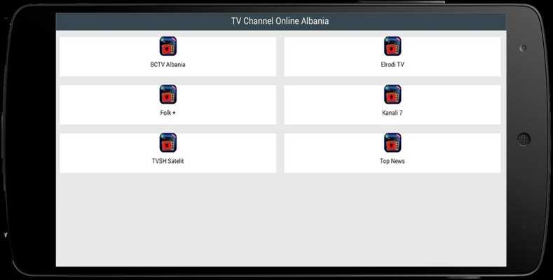 Emulate Android APK TV Channel Online Albania