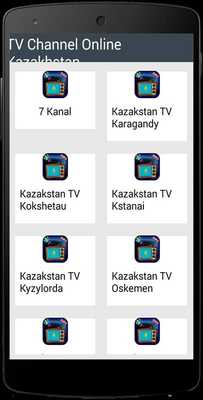 Emulate Android APK TV Channel Online Kazakhstan