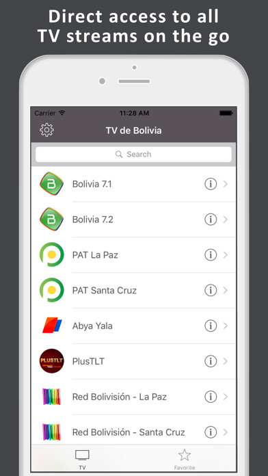 Emulate iPhone app TV de Bolivia: TV boliviana HD using MyAndroid Emulate iPhone app TV de Bolivia: TV boliviana HD using MyAndroid