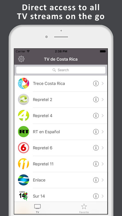 Emulate iPhone app TV de Costa Rica: Tico live TV using MyAndroid Emulate iPhone app TV de Costa Rica: Tico live TV using MyAndroid