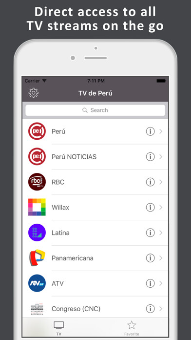 Emulate iPhone app TV de Perú: TV peruana en vivo using MyAndroid Emulate iPhone app TV de Perú: TV peruana en vivo using MyAndroid