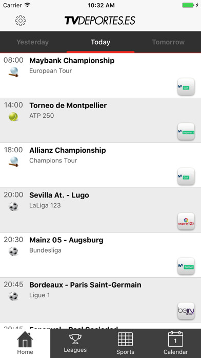 Emulate iPhone app TVDeportes using MyAndroid Emulate iPhone app TVDeportes using MyAndroid