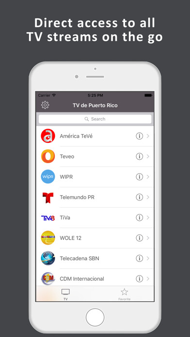 Emulate iPhone app TV de Puerto Rico en vivo HD using MyAndroid Emulate iPhone app TV de Puerto Rico en vivo HD using MyAndroid