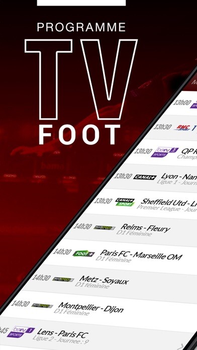 Emulate iPhone app TV Foot using MyAndroid