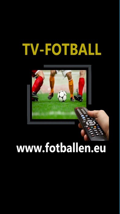 Emulate iPhone app TV-FOTBALL (Gratis) using MyAndroid