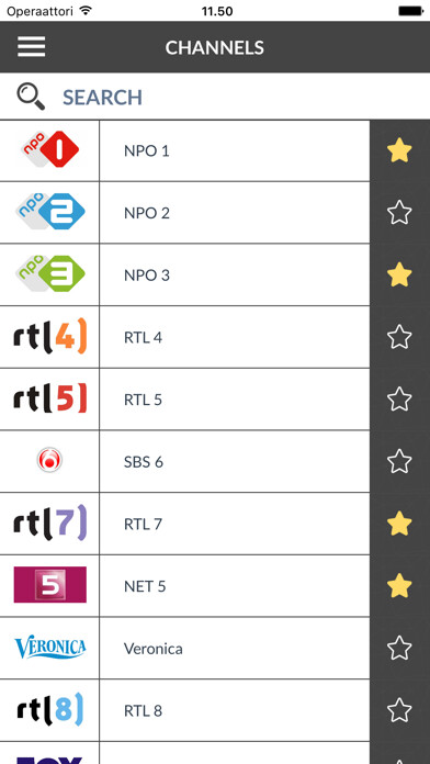Emulate iPhone app TV-Gids Nederland (NL) using MyAndroid Emulate iPhone app TV-Gids Nederland (NL) using MyAndroid