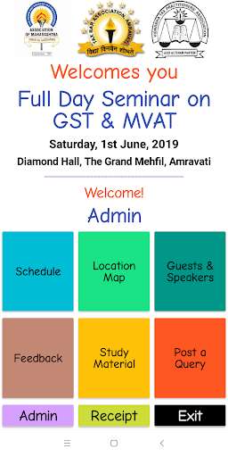 Run android online APK TVG Seminar 01062019 from MyAndroid or emulate TVG Seminar 01062019 using MyAndroid