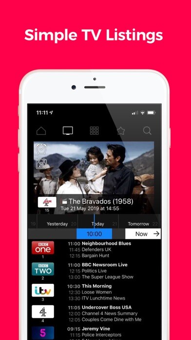 Emulate iPhone app TV Guide and Listings App using MyAndroid Emulate iPhone app TV Guide and Listings App using MyAndroid