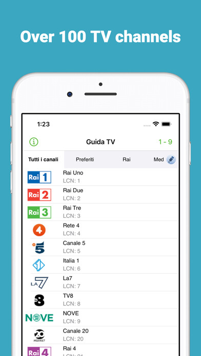 Run android online APK TV Guide Italy from MyAndroid or emulate TV Guide Italy using MyAndroid