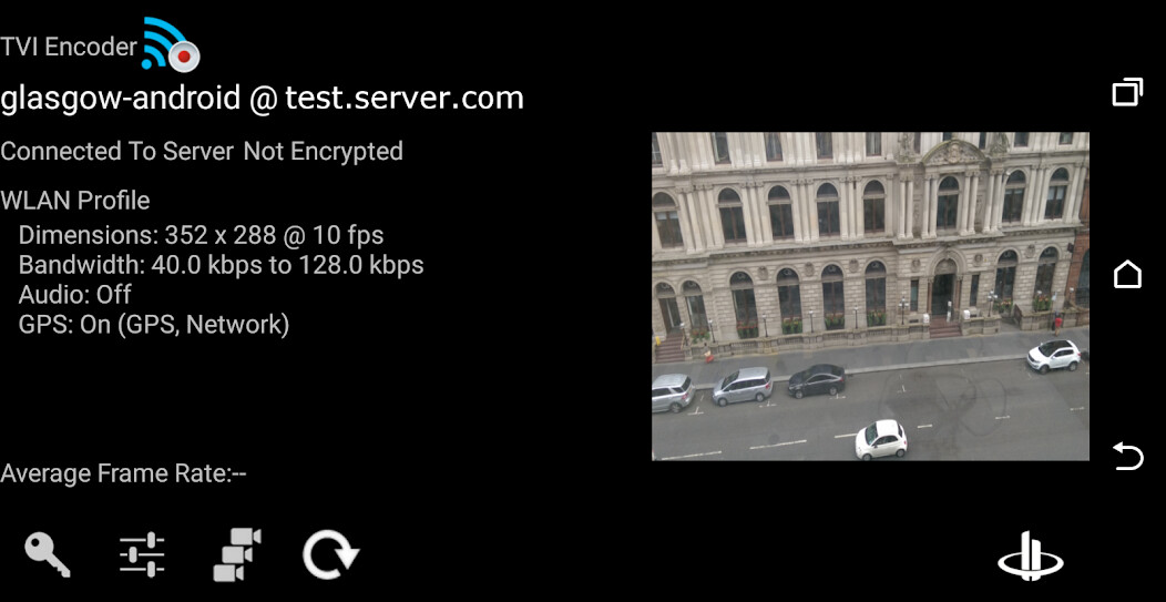 Run android online APK TVI Encoder from MyAndroid or emulate TVI Encoder using MyAndroid