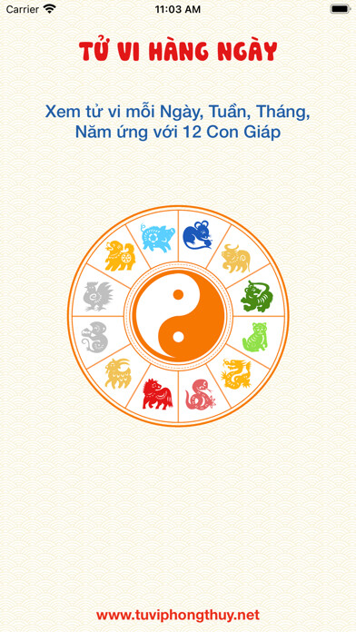 Emulate iPhone app Tử Vi Hàng Ngày 2023 using MyAndroid Emulate iPhone app Tử Vi Hàng Ngày 2023 using MyAndroid