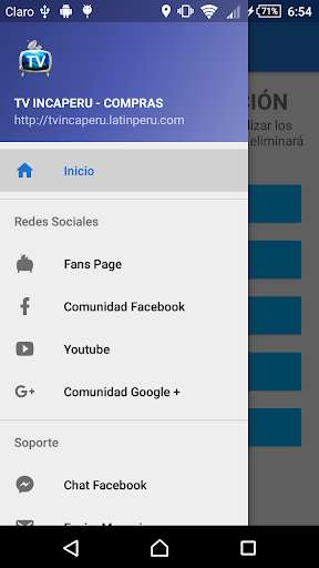 Run android online APK TV INCA PERU (compras) from MyAndroid or emulate TV INCA PERU (compras) using MyAndroid Run android online APK TV INCA PERU (compras) from MyAndroid or emulate TV INCA PERU (compras) using MyAndroid