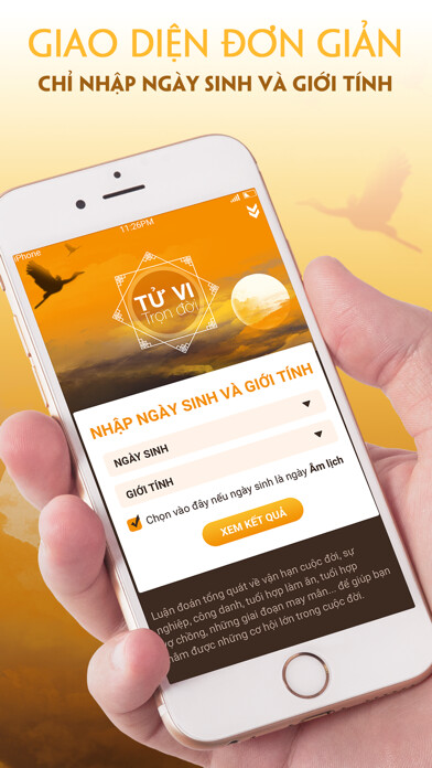 Emulate iPhone app Tử Vi Trọn Đời - Vạn Niên using MyAndroid Emulate iPhone app Tử Vi Trọn Đời - Vạn Niên using MyAndroid
