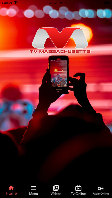 Emulate iPhone app Tv Massachusetts USA using MyAndroid