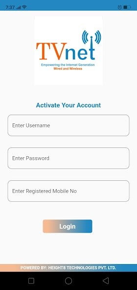 Run android online APK Tvnet Customer Service from MyAndroid or emulate Tvnet Customer Service using MyAndroid
