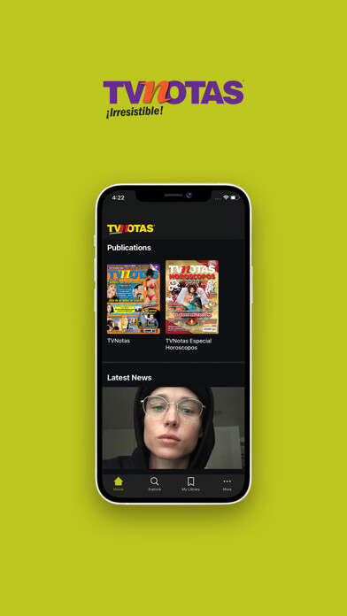 Emulate iPhone app TVNOTAS using MyAndroid