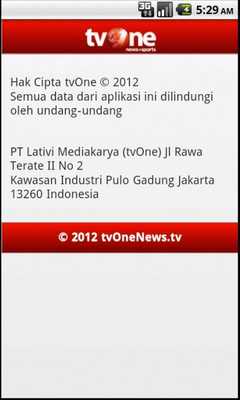 Emulate Android APK tvOneNews Video