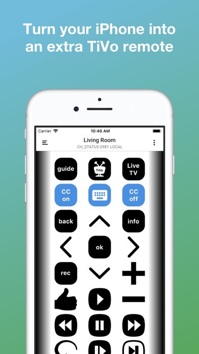 Emulate iPhone app TVO - Remote for TiVo using MyAndroid Emulate iPhone app TVO - Remote for TiVo using MyAndroid