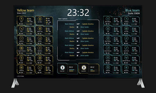 Run android online APK TV-OUT LaserTag Scoreboard from MyAndroid or emulate TV-OUT LaserTag Scoreboard using MyAndroid