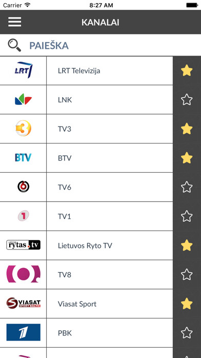 Emulate iPhone app TV Programa Lietuva (LT) using MyAndroid Emulate iPhone app TV Programa Lietuva (LT) using MyAndroid