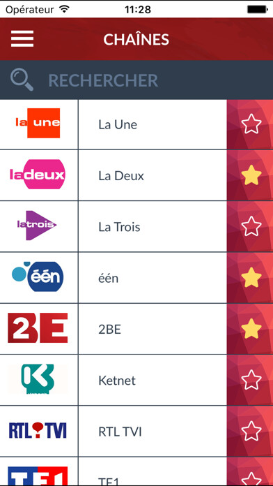 Emulate iPhone app TV Programme Belgique (BE) using MyAndroid Emulate iPhone app TV Programme Belgique (BE) using MyAndroid