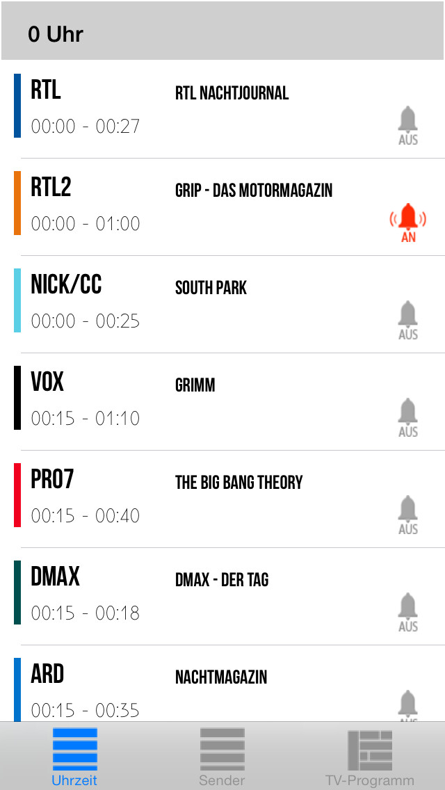 Emulate iPhone app TV Programm Gratis - Nie wieder eine Sendung verpassen! using MyAndroid Emulate iPhone app TV Programm Gratis - Nie wieder eine Sendung verpassen! using MyAndroid