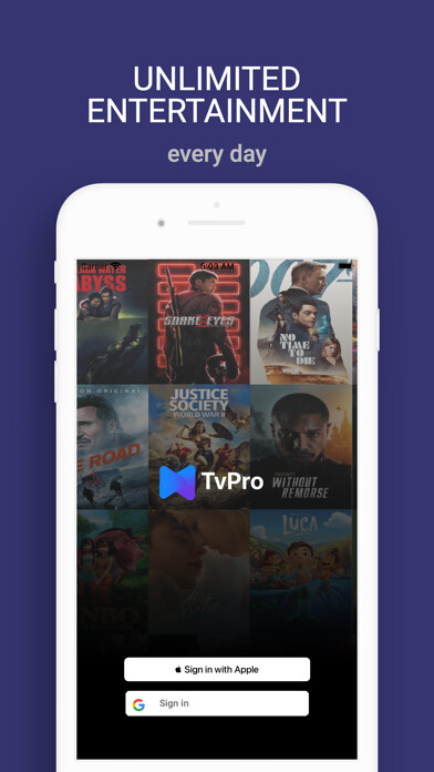 Emulate iPhone app TvPro using MyAndroid