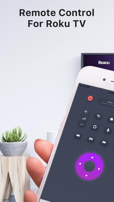 Emulate iPhone app TV Remote For Roku Smart TV using MyAndroid