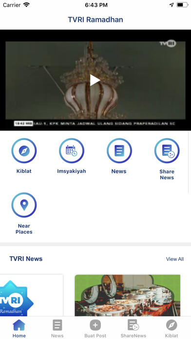 Emulate iPhone app TVRI Ramadhan using MyAndroid Emulate iPhone app TVRI Ramadhan using MyAndroid